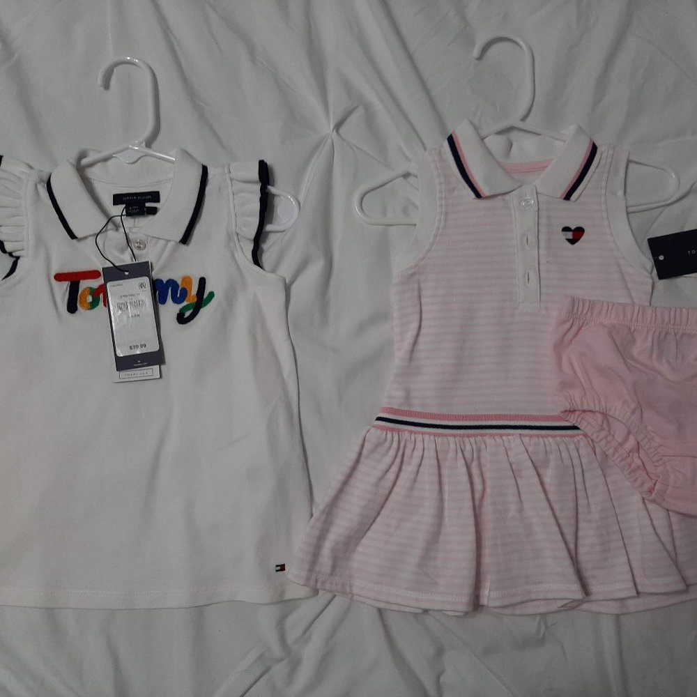 2 Tommy Hilfiger Baby Girl Dresses